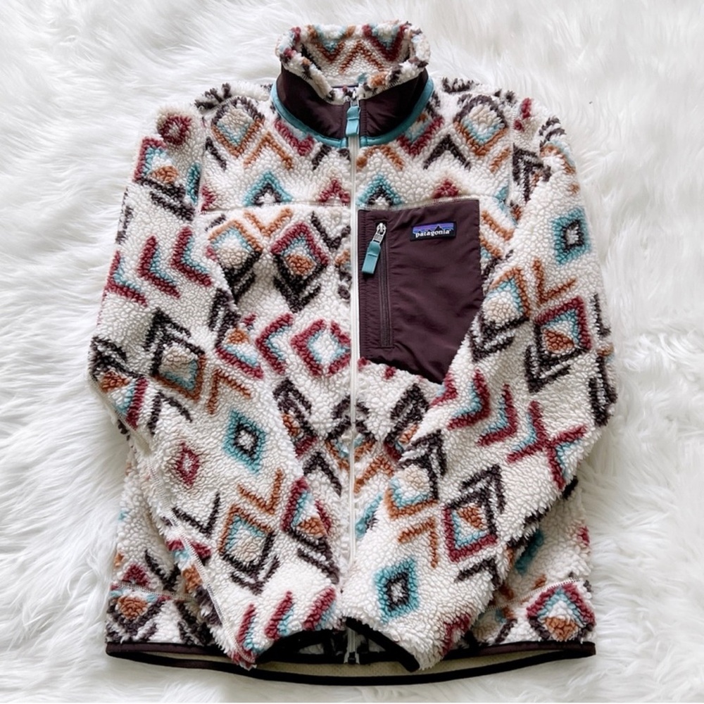 Patagonia Sherpa Retro-X Fern Dell jacket